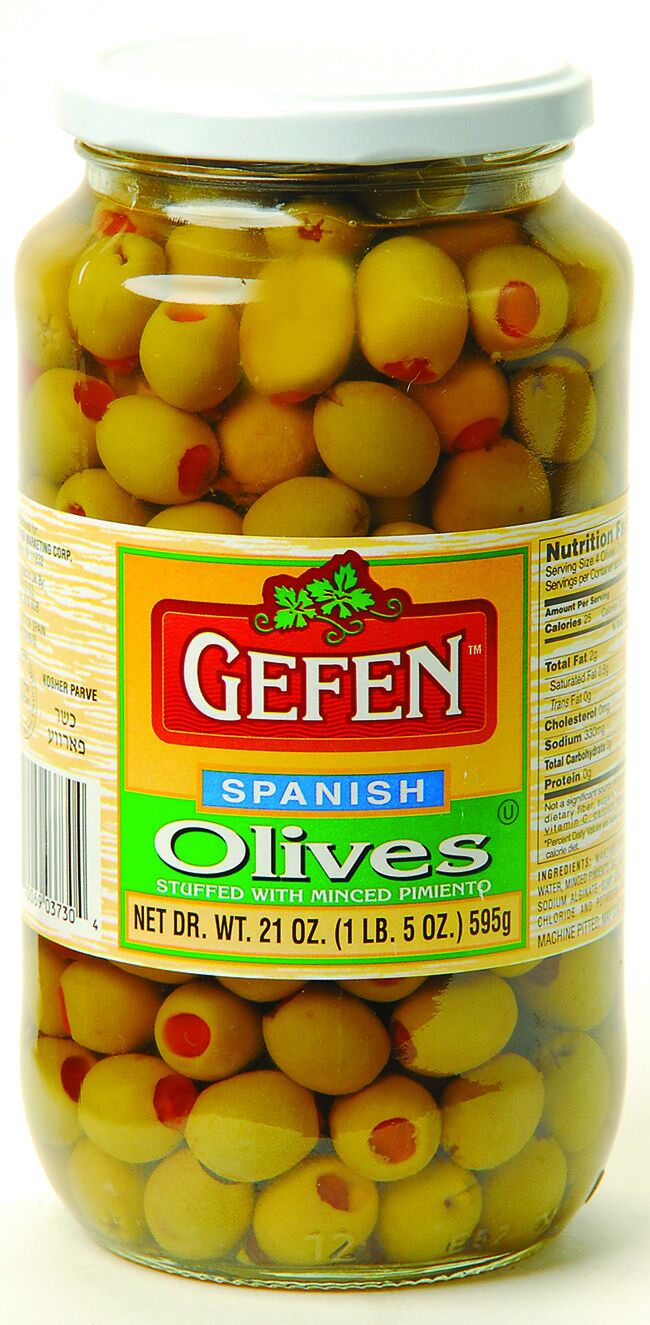 Gefens Large Stuffed Spanish Olives