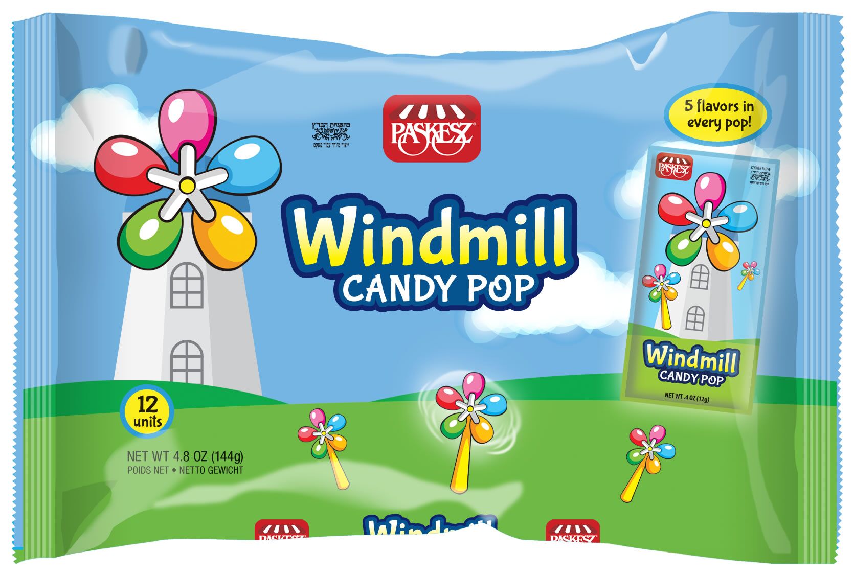 Paskesz Windmill Lollies Large Pack