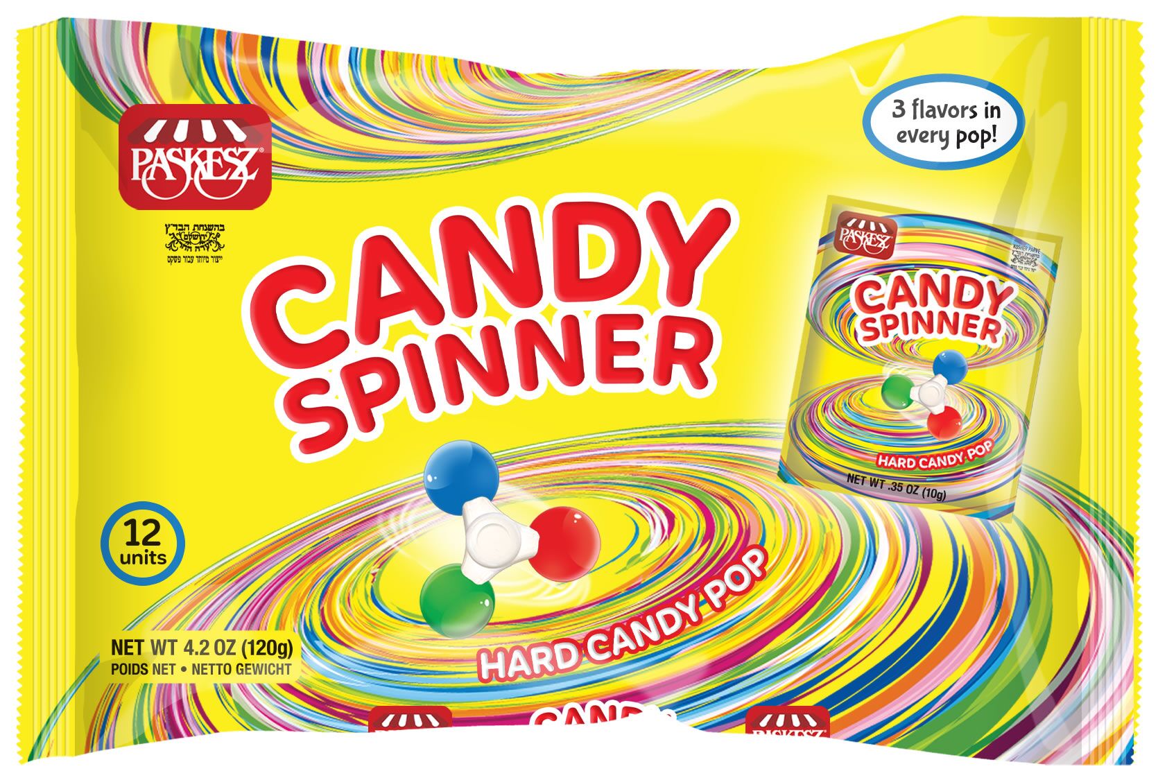 Paskesz Spinners Large Pack
