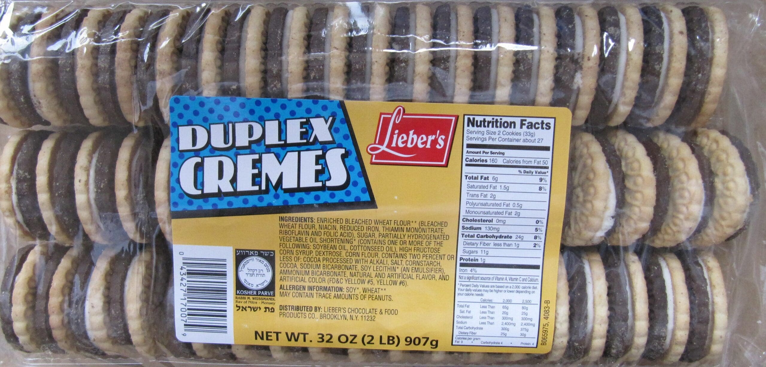 Liebers Duplex Sandwich Cookies Large Packet